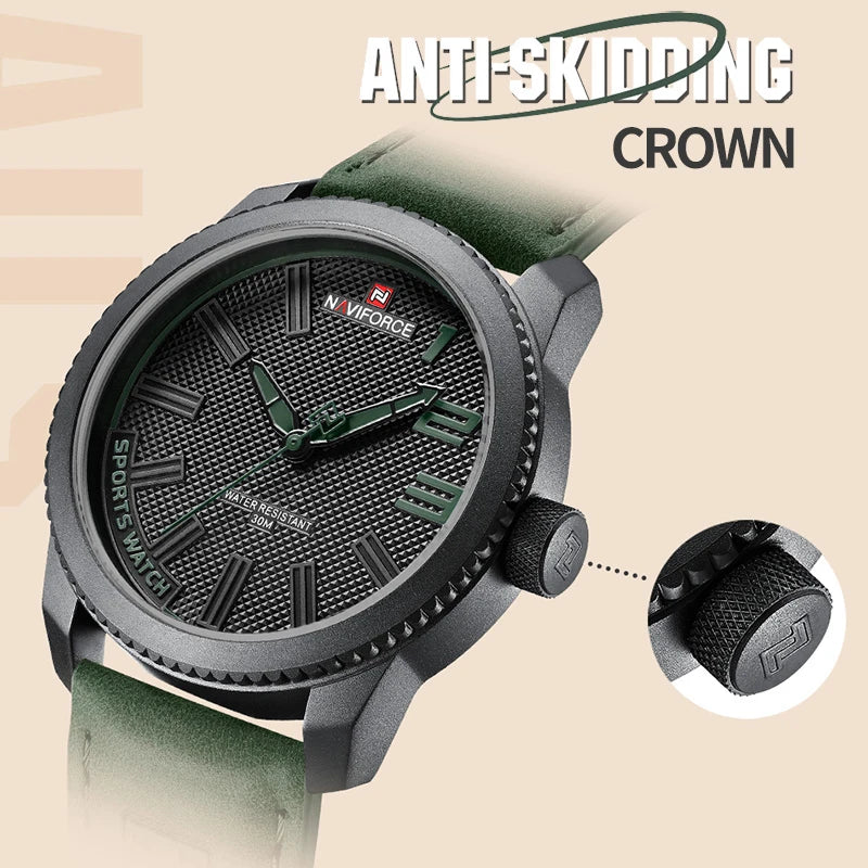 Naviforce Militar  Shockproof Verde